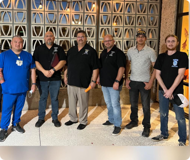 Teamster 542 union staff and members