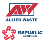 Allied Waste & Republic Service logos